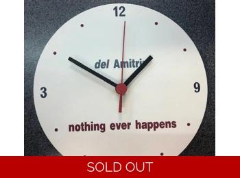 Del Amitri _ Nothing Ever Happens - MEGA RARE UK Promotional Wall Clock
